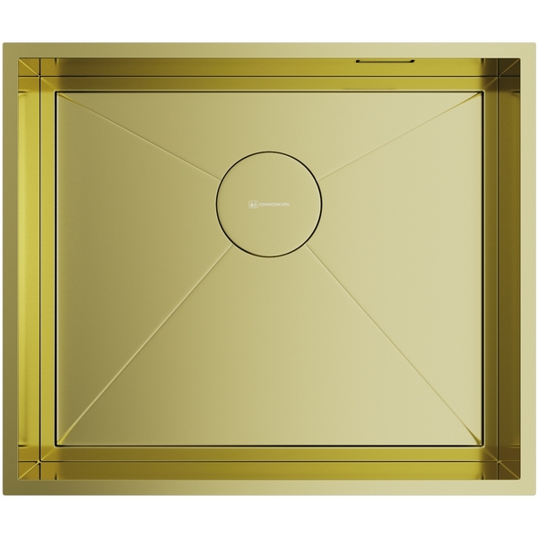 Мойка Omoikiri Kasen 53-INT-LG нерж.сталь/светлое золото 4993790