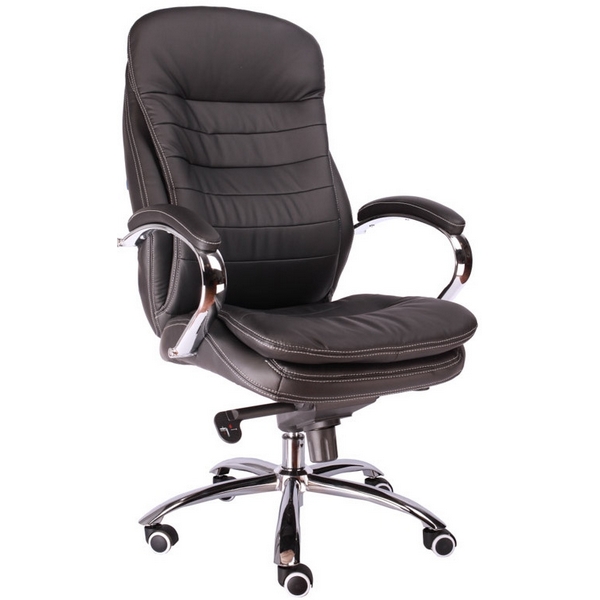 Стул для офиса руководителяв (экокожа/черный) Everprof EC-330-2 PU Black