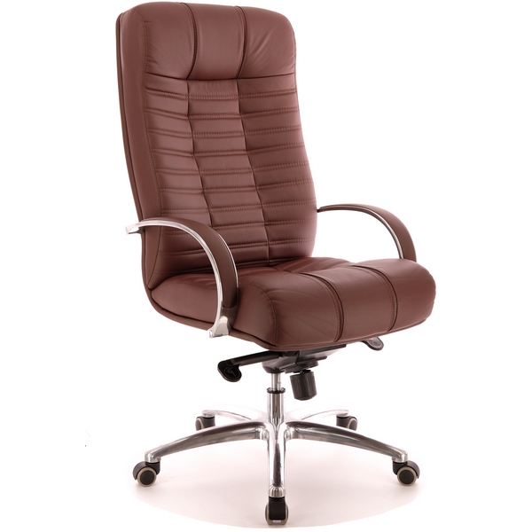 Компьютерное кресло экокожа коричневый Everprof EP-Atlant M eco triks 26 brown