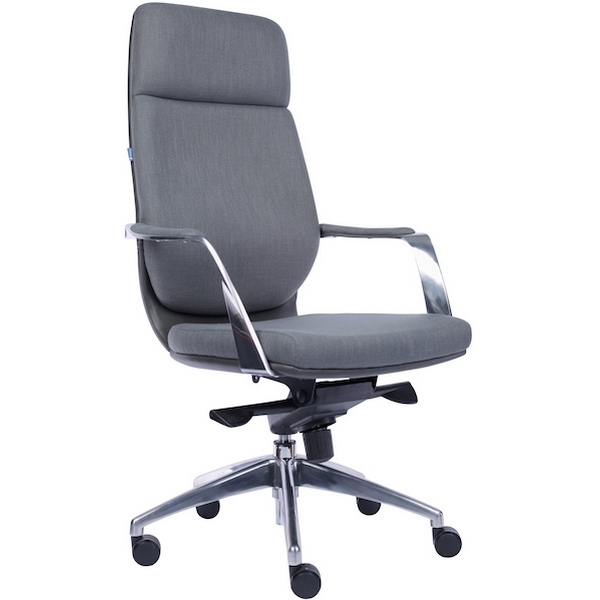 Стул для офиса компьютерный для дома ткань серый Everprof EP-242 Fabric Grey