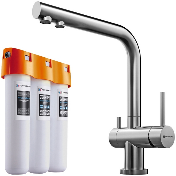 Комплект Omoikiri (Nagano-BN + Pure drop Lite) 4011.8028