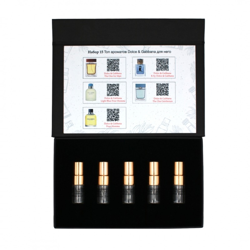 Набор №15: Топ ароматов Dolce & Gabbana для него AromaBox