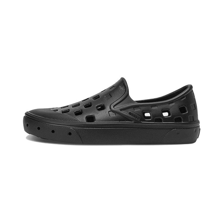Vans Слипон Трк Удобные Спортивные Клоги Низкие Детские Сандалии Детские сандалии Черный VN0A4UVIBLK 34 black