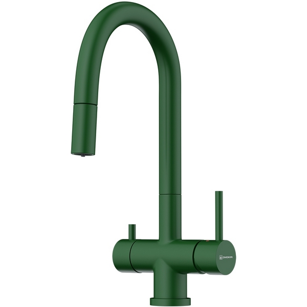 Смеситель Omoikiri Akita-S-RG латунь/Royal green 4994437