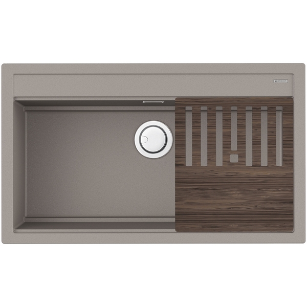 Мойка Omoikiri Kitagawa 86-LB-GR Artceramic/leningrad grey 4993796