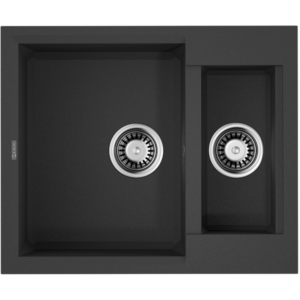Мойка Omoikiri Sakaime 60-2-BL Tetogranit/черный 4993908