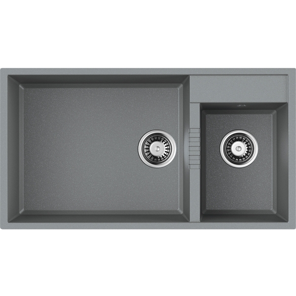 Мойка Omoikiri Tedori 85-2-U-GR Tetogranit/Leningrad grey 4993542
