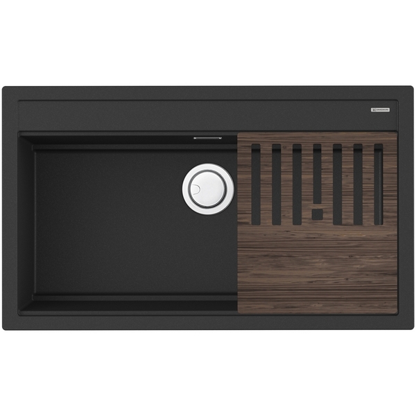 Мойка Omoikiri Kitagawa 86-LB-GB Artceramic/графит 4993794