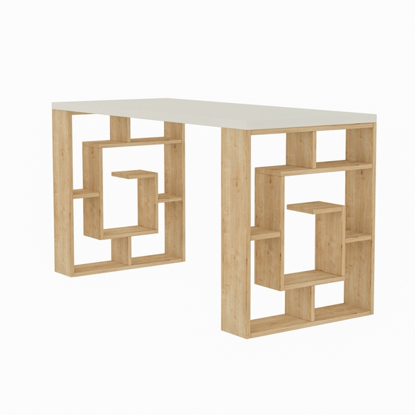 Стол письменный LABIRENT WORKING TABLE LEVE LEV00197 (прямоугольная столешница, I I-образная опора)