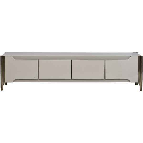 Тумба под телевизор Grimaldi светлая 200*40*50см Garda Decor арт.77IP-GD008-TV/1