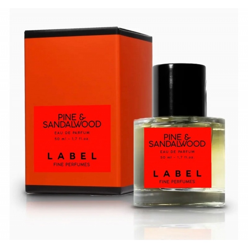 Pine & Sandalwood Label