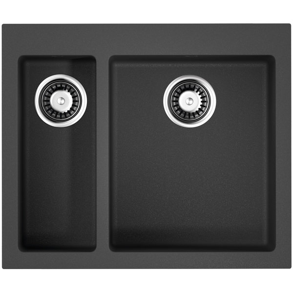 Мойка Omoikiri Bosen 59-2-BL Tetogranit/черный 4993149