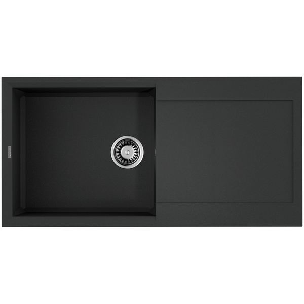 Мойка Omoikiri Sakaime 100-BL Tetogranit/черный 4993884