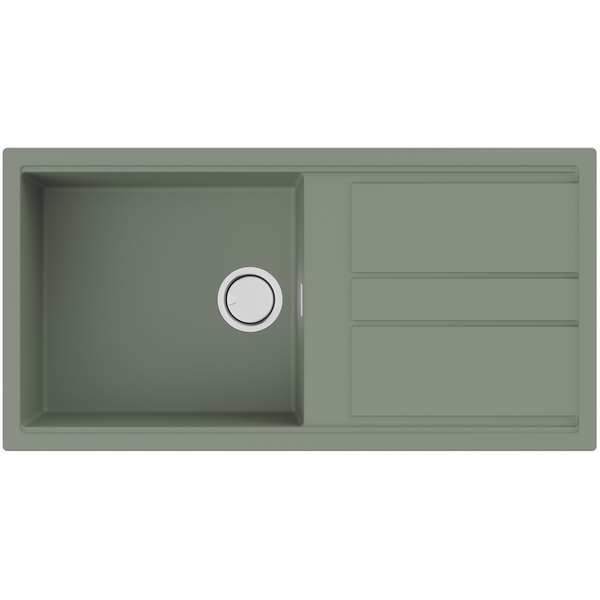 Мойка Omoikiri Kitagawa 100-WG Artceramic/wind green 4993251