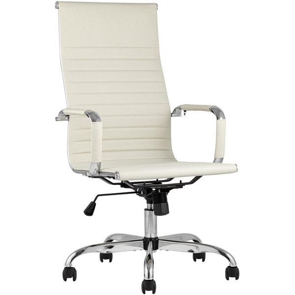 Кресло руководителя TopChairs City бежевое УТ000001921