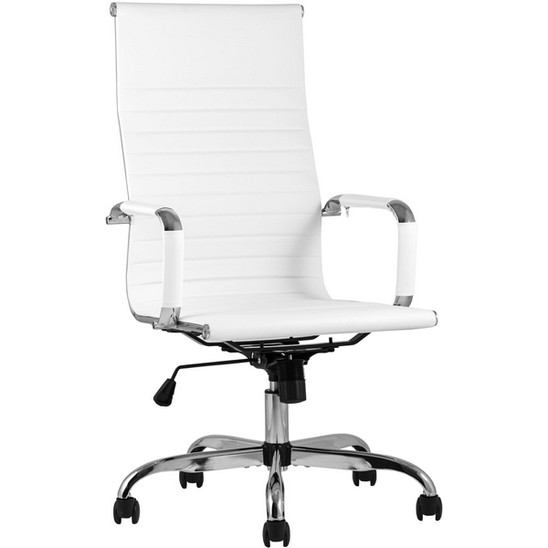 Стул для офиса TopChairs City белое УТ000001922