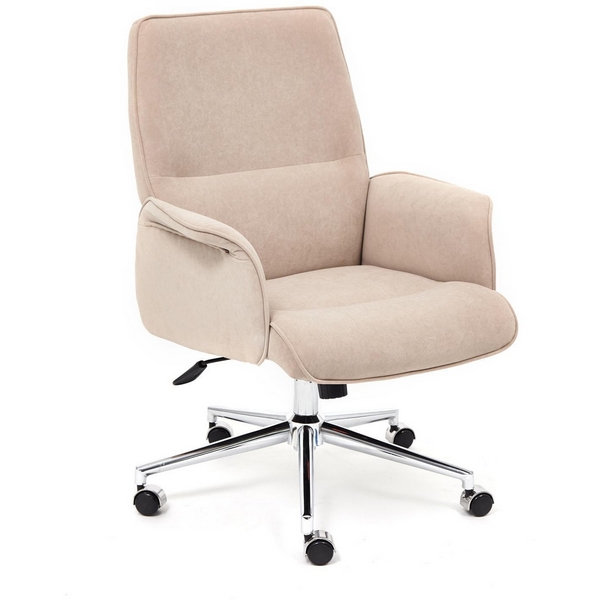 Компьютерное кресло для оператора Tetchair YORK (Флок/Бежевый) 13861