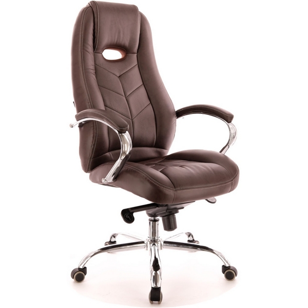 Компьютерное кресло Drift кожа коричневый Everprof EP-drift m leather brown
