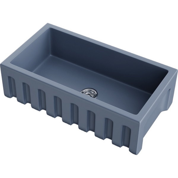 Кухонная мойка Omoikiri Mikura 91-SB Natceramic/smoky blue 4997089