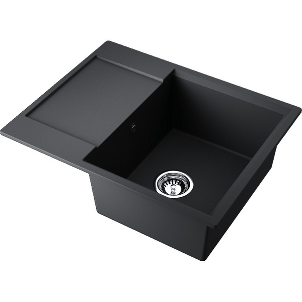 Кухонная мойка Omoikiri Daisen 65T-BL Tetogranit/черный 4993519