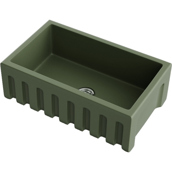 Кухонная мойка Omoikiri Mikura 76-OL Natceramic/olive 4997076