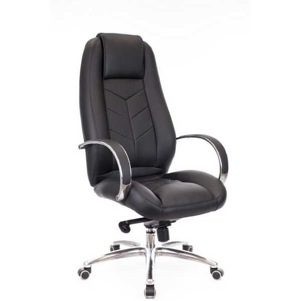 Компьютерное кресло Drift кожа черный Everprof EP-drift al leather black