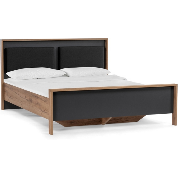 Кровать Woodville Тхан 180х200 дуб крафт золотой / антрацит арт.533199
