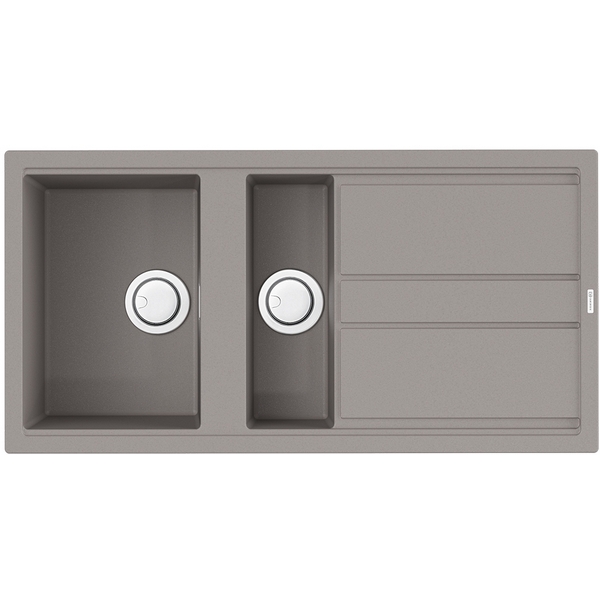 Мойка Omoikiri Kitagawa 100-2-GR Artceramic/leningrad grey 4993804