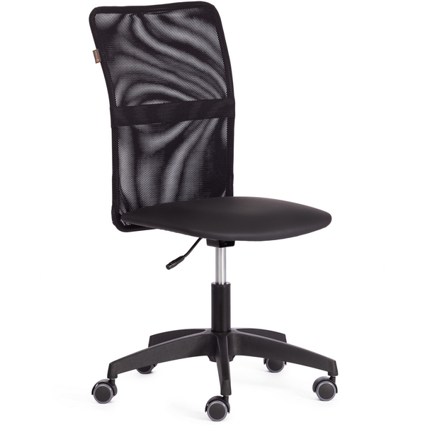 Кресло черное с газлифтом Tetchair START (Исскуственая кожа,ткань/черный) 21293