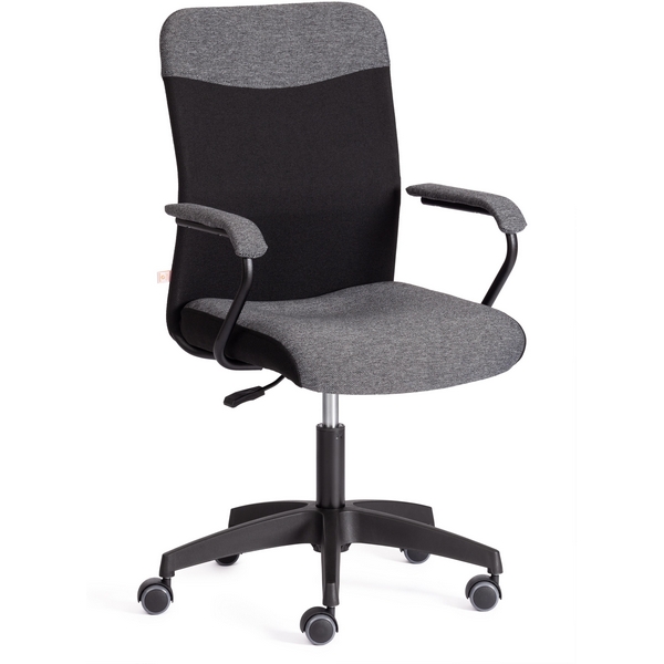 Компьютерное кресло - стул компьютерный с тканевой обивкой Tetchair FLY (ткань/серый,черный) 20602