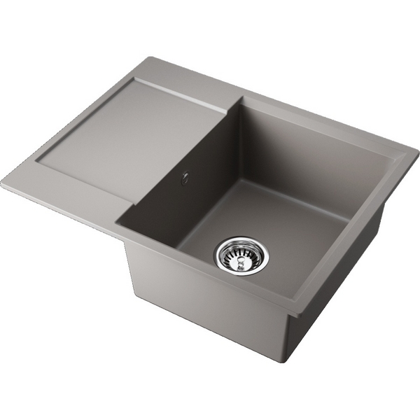 Кухонная мойка Omoikiri Daisen 65T-GR Tetogranit/leningrad grey 4993583