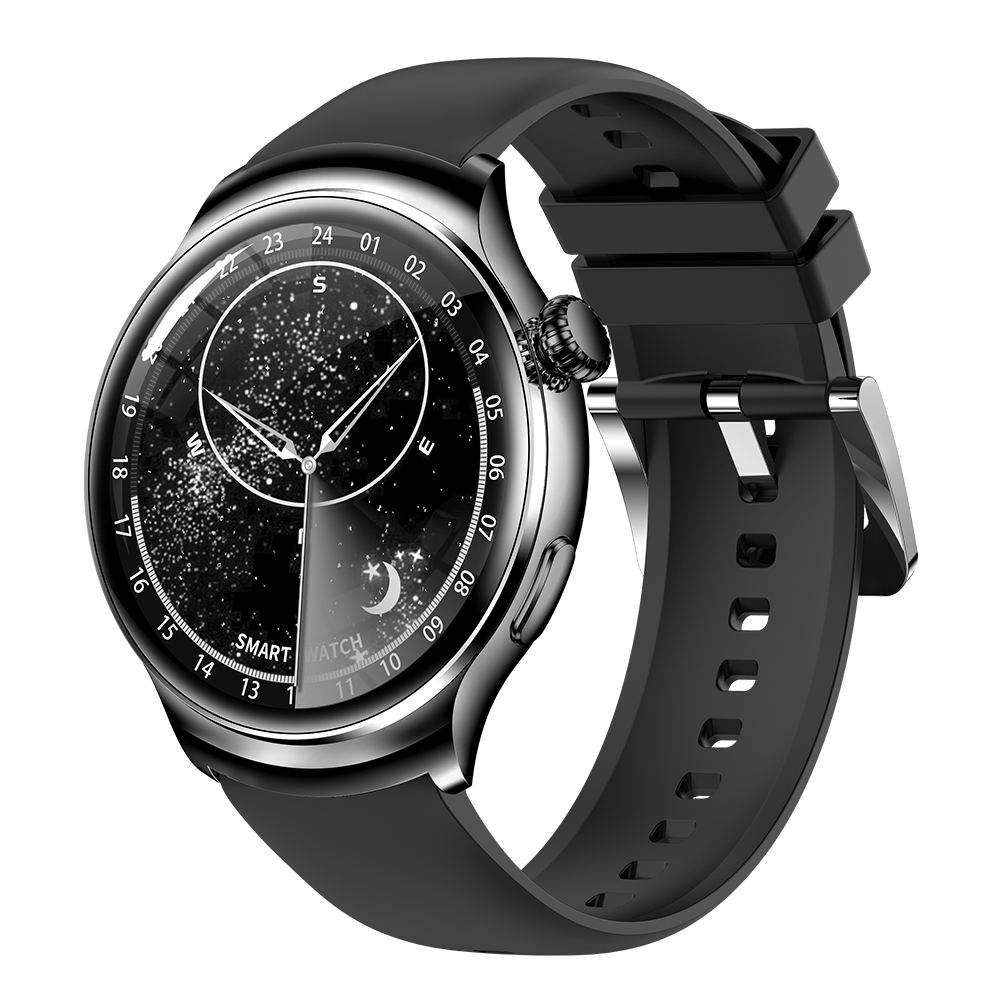 Z93 Pro Smart Watch AMOLED Display  ODM Customizable Private Label Logo Sleep Tracker Heart Rate Monitor Compass Answer Call чёрный QINGLONG GOODS