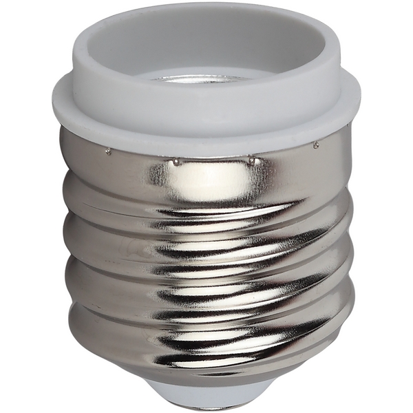 Патрон-переходник E40-E27 ЭРА PRH-E40/E27-PLA-WH ACS PRH-E40/E27-PLA-WH