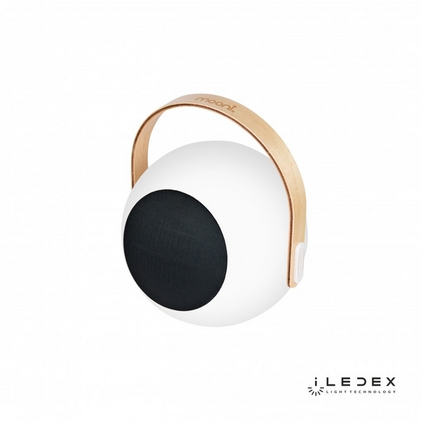 Настольная лампа RGB светодиодная с пультом Bluetooth-динамиком и ночным режимом управление смартфоном EYS0970-CH WH iLedex Giggle (Умный дом)