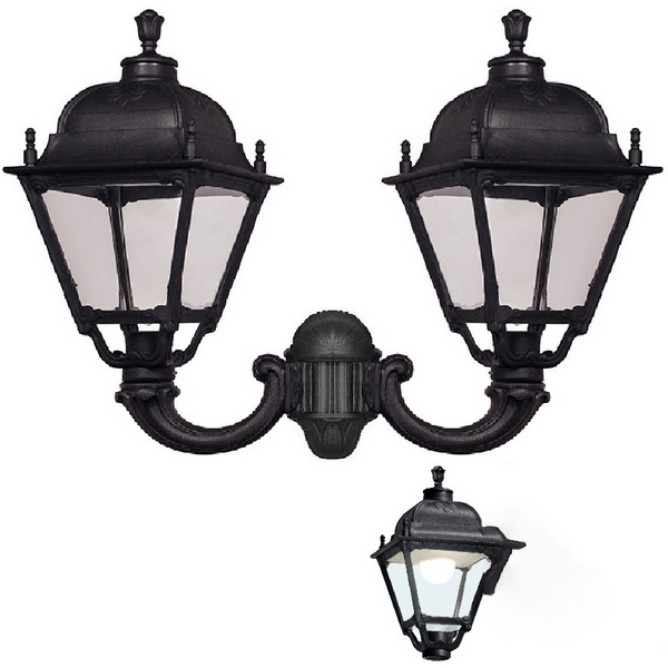 Настенный фонарь уличный Fumagalli Simon U33.142.000.AXH27 IP55