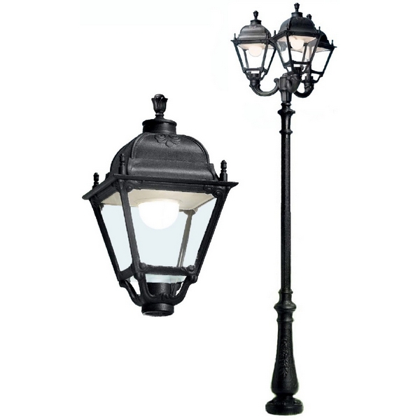 Наземный фонарь светодиодный IP55 Fumagalli Simon U33.202.R30.AXH27