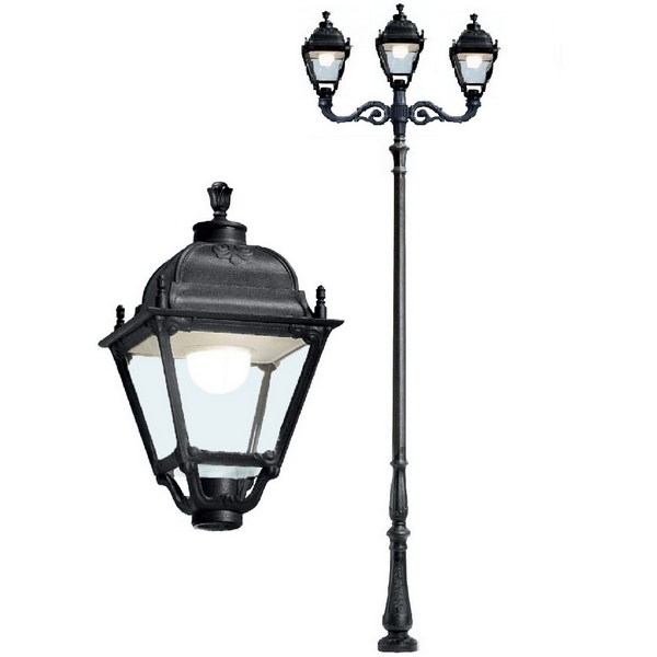 Наземный фонарь светодиодный IP55 Fumagalli Simon U33.208.M21.AXH27