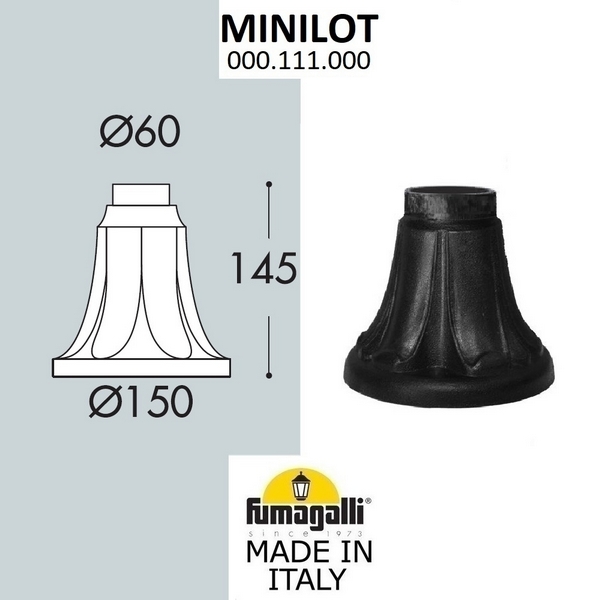 База Fumagalli Minilot 000.111.000.A0