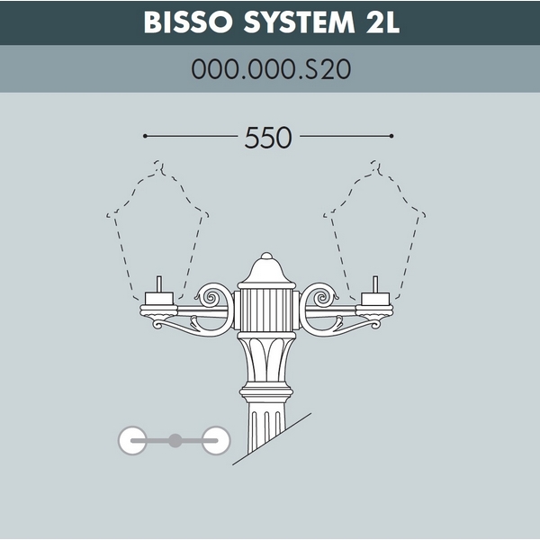 Консоль Fumagalli Bisso 000.000.S20.A0