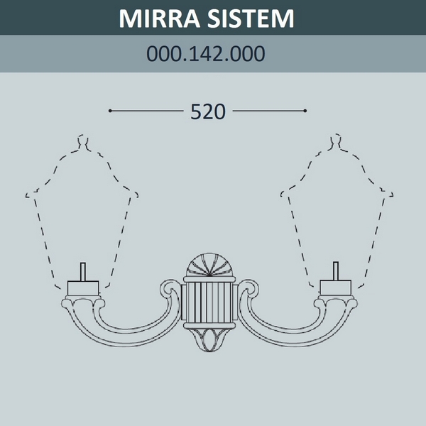 Консоль Fumagalli Mirra 000.142.000.A0