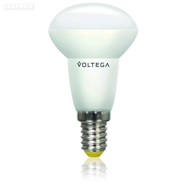 Лампочка светодиодная рефлекторная E14 2800K 360lm Voltega SIMPLE LIGHT 5757