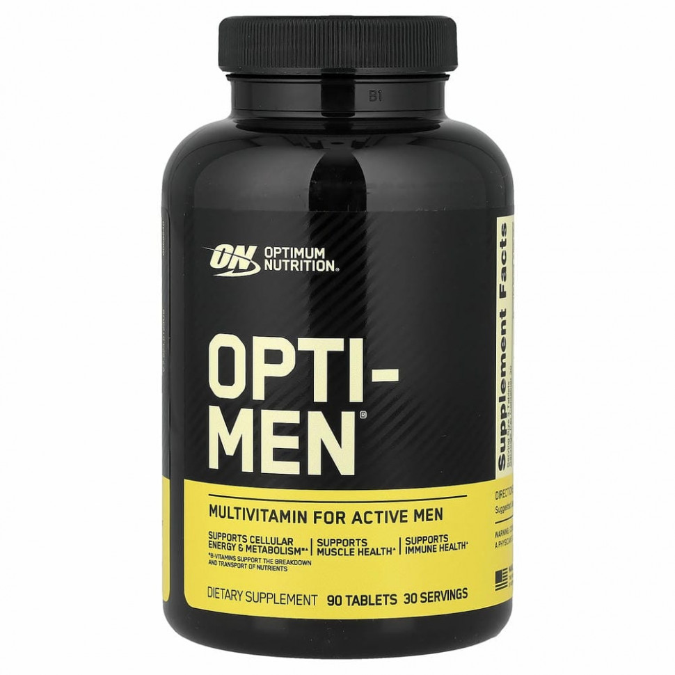 Optimum Nutrition, Opti-Men, 90 таблеток Оптимум Нутришэн OPN-05223