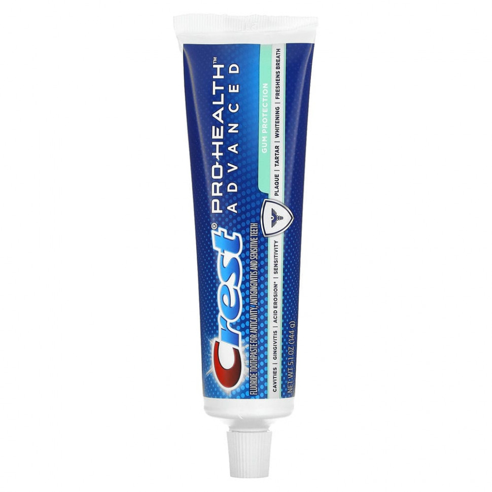 Crest, Pro Health, улучшенная зубная паста с фторидом, защита десен, 144 г (5,1 унции) CRR-97659