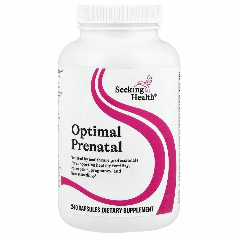Seeking Health, Optimal Prenatal, 240 вегетарианских капсул SKH-52081