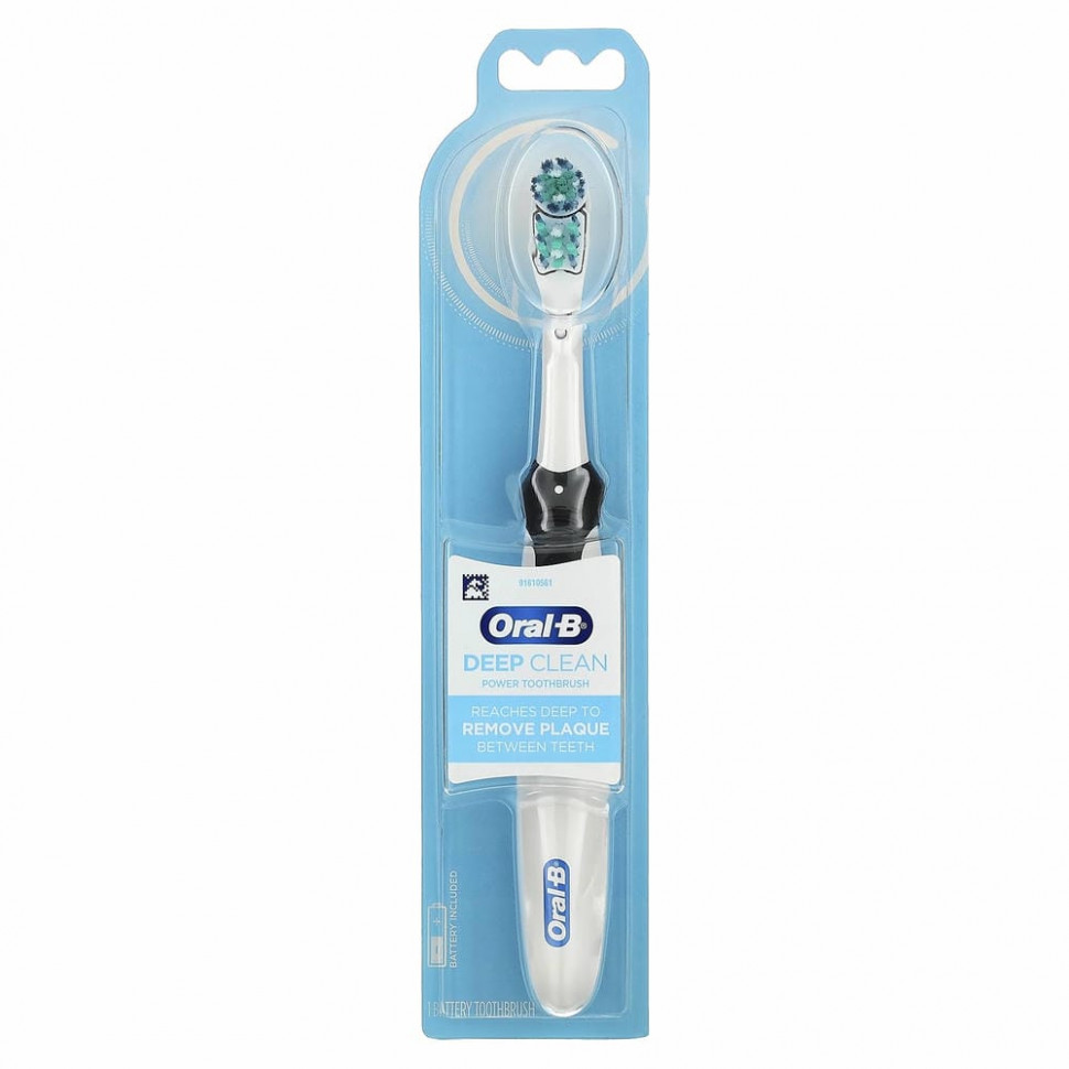 Oral-B, Complete, зубная щетка с питанием от аккумулятора, 1 зубная щетка ORL-83834