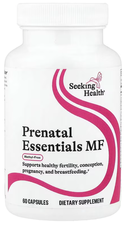 Seeking Health, Prenatal Essentials, без метила, 60 вегетарианских капсул SKH-52159