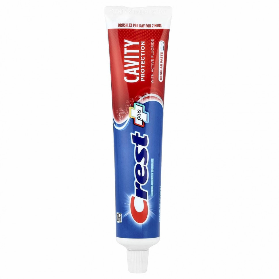 Crest, Cavity Protection, зубная паста с фтором, обычная, 161 г (5,7 унции) CRR-51206