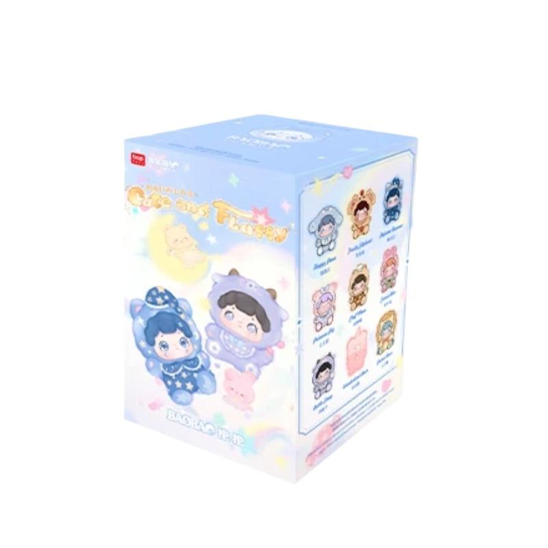 Bop Toys Baobao Cosmic Hug Q Fluffy Series Plush Blind Box Cute Vinyl Plush Doll Collectible Stuffed Figure Gift For Girls white Tianyi 1