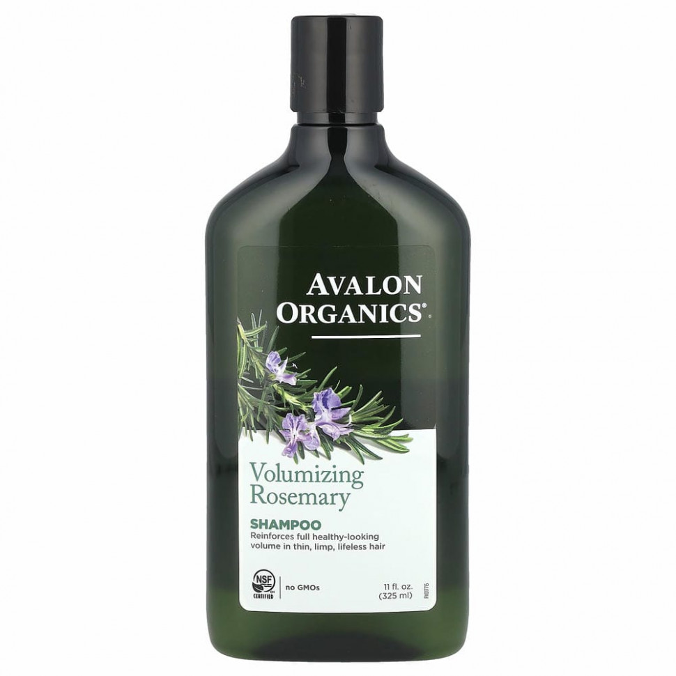 Avalon Organics, Шампунь для объема, розмарин, 325 мл (11 жидких унций) Авалон Органкс AVA-35110
