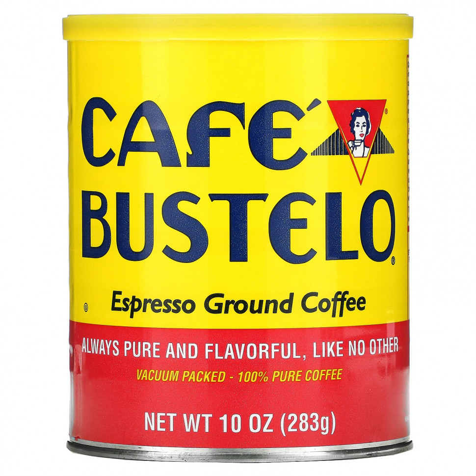 Caf? Bustelo, Молотый кофе эспрессо, 10 унций (283 г) Café Bustelo CBL-00050